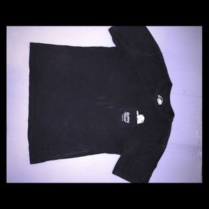 Sketching tank wild black T